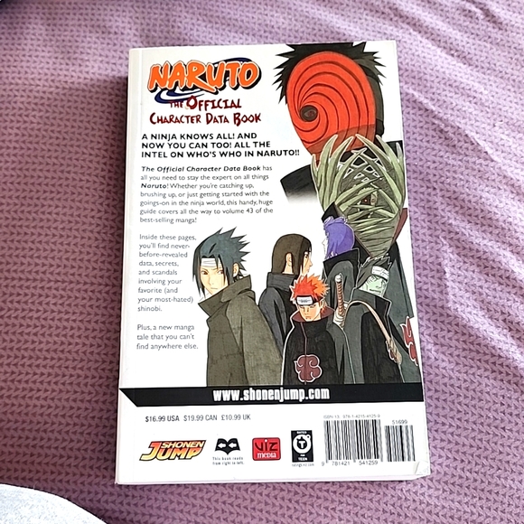 NARUTO THE OFFICIAL CHARACTER DATA BOOK - Picture 2 of 4